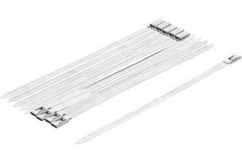 Cable tie assortment | Stainless steel | 7.0 x 200 mm | 10 pcs. (80780)