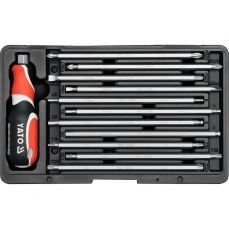 Отвертка с изменяемыми двусторонними насадками, комплект 12, 22 в 1 (YT-2797)