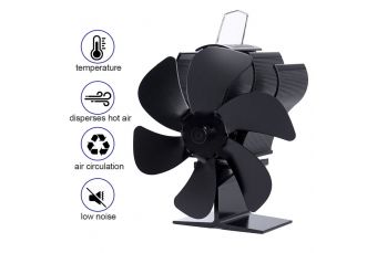 Karstumizturīgs termodinamiskais kamīna ventilatora 6 asmens (002673-1)