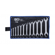 Набор рожковых ключей | 6x7 - 30x32 мм | 12 шт. (1184)