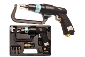 Пневматический точечный скребок с комплектом «Bgs-technic» (3205)