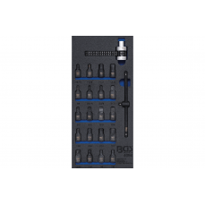 Пробка для слива масла 21 шт. и набор ключей для фильтра с лотком в тумбе (4094)