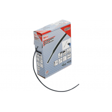 Термоусадочная трубка черная | коробка | Ø 2,5 мм | 10 м (6846)