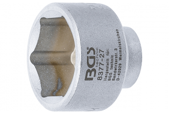 Чашка для съема масляных фильтров Mercedes A-Klasė 27mm (8377-27)