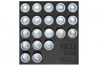 20 частей замка Набор инструментов Rim для Porsche и VW Touareg (9099)