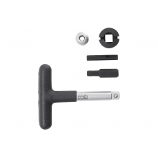 Набор универсальных сливных ключей | для пластиковых маслосливных винтов | внешний шестигранный 6,3 мм (1/4") привод, 10мм (3/8") 5 шт. (9843)