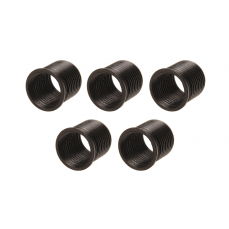 Вставки для свечных патронов с резьбой желтая оцинковка, M14 x 19 мм длина, 5шт. (149-19)