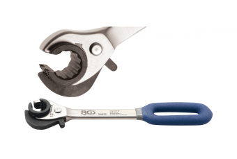 Ключ рожковый 12 мм с трещоткой "БГС-техника" (30832)