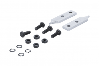Replacement Tip Pair | straight | incl. Screws | for BGS 6736 / 6737 (6736-1)