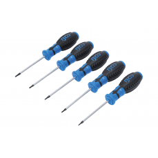 Набор отверток | T-Star защищен от взлома (для Torx) | Т6 - Т10 | 5 шт. (6826)