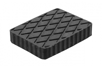 Gumijas paliktnis | auto pacēlājiem | 160 x 120 x 30 mm (7006)