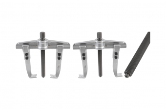 Раздвижной съемник 2-х лапый тонкая резьба, 50-240мм (7781)