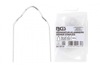 Скобы для ремонта V-тип, Ø 0,6мм, 100шт. (873-8)