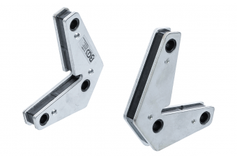 Магнитный держатель | 3 отдельных магнитных зон | Тип L | 9 кг | 2 шт. (9684)