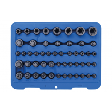 Набор бит и головок | E-Type / T-Star (для Torx) / T-Star с отверстием (для Torx) TP-Star (для Torx Plus), 52 шт. (9839)