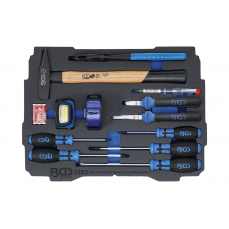 Пенный лоток для BGS BOXSYS1 & 2: молоток, плоскогубцы, набор отверток | 12 шт. (3353)