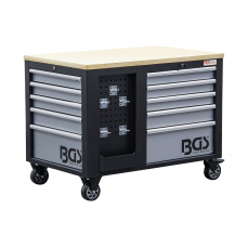 Тележка для мастерских | 2x 5 ящика | 1 кабинет | пустая (4199)