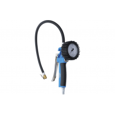 Пистолет для накачивания воздуха с манометром | калиброванный | 0 - 10 бар (55410)