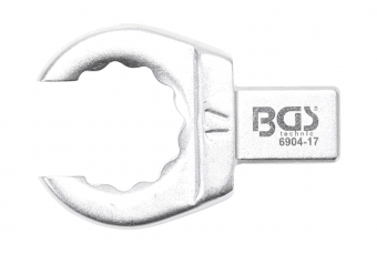 Вставной кольцевой гаечный ключ | открытый тип | 17 мм (6904-17)