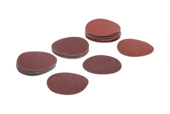 Шлифовальные диски для эксцентриковых шлифовальных машин | Ø 75 мм | K 60 - 80 - 120 | 30 шт. (70195)