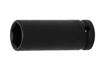 Impact Socket Hexagon, deep | 12.5 mm (1/2") Drive | 21 mm (7221)