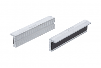 Bench Vice Jaw Protectors | Aluminium | 125 mm | 2 pcs. (9282)