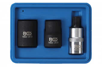 Головки пятигранные 1/2" 14, 19 мм 1/2" "Bgs-technic" (1112)