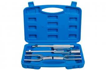 Универсальный съемник для шаровых соединений и рулевых тяг, 5 предметов 17,4 - 23,8 - 28,5 mm "Bgs-technic" (1806)