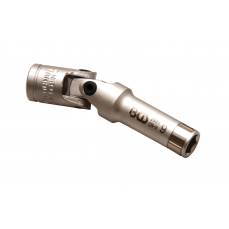 Торцевый ключ с карданом для свечей накаливания 3/8", 9 mm (2981)