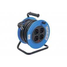 Kabeļu spole | 15 m | 3x1,5 mm² | 4 kontaktligzdas | IP 20 | 3000 W (3360)