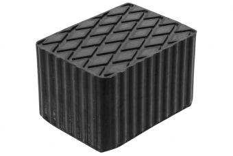 Резиновая накладка | для автоподъемников | 160 х 120 х 100 мм (7008)