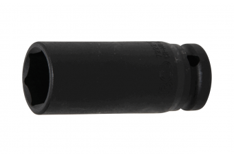 Impact Socket Hexagon, deep | 12.5 mm (1/2") Drive | 22 mm (7222)