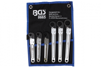 Line Ratchet Wrench Set | 6 pcs. (8665)
