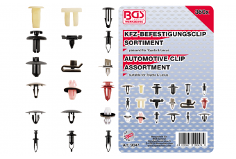 Комплект клипов для автомобилей Toyota & Lexus 360 шт. (9047)