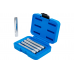 Socket Set, Hexagon, extra deep | 10 mm (3/8 ") Drive | SW 8 - 14 mm | 5 pcs. (9863)