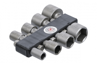 8 galvas ar seštura Ieliktni 5-13mm CrV (67308)