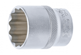 Socket, 12-point | 12.5 mm (1/2") Drive | 26 mm (10626)