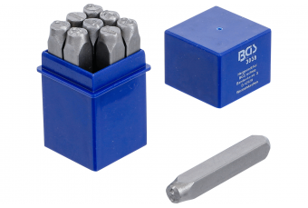 Клейма цифровые 8 мм, Bgs-technic (3038)