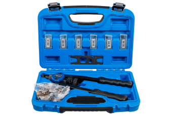 Kniedes vītņotām kniedēm Pro | M3 - M10 | 68 gab. (408)