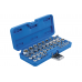 Socket Set, E-Type | 6.3 mm (1/4") / 12.5 mm (1/2") Drive | E4 - E24 | 28 pcs. (70099)