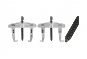 Раздвижной съемник 2-х лапый тонкая резьба, 50-130мм (7781)