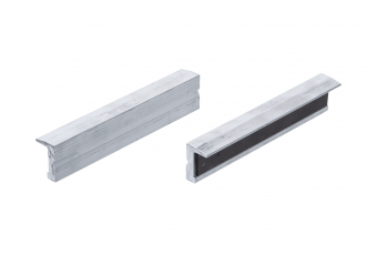 Защитный чехол для 2-х частей, алюминиевый, 125 мм (9282)