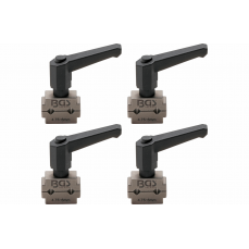 Комплект зажимов тормозных колодок | 4,75 + 6 мм | 4 шт. (9533-1)