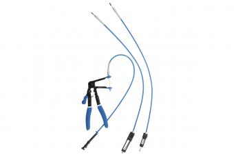 Клещи для шланговых зажимов со сменными тросами Боудена 635 - 670мм (9815)
