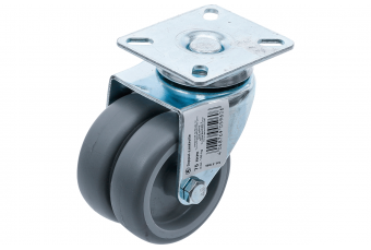 Ролик с двойным шарниром, управляемый | Ø 75 мм (81946)