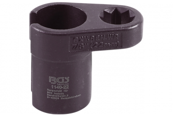 Kontaktmuciņa skābekļa sensoru, inžektoru, eļļas spiediena sensoru atskrūvēšanai 22 mm (7/8 ") x 80 mm, 3/8" (1140-22)
