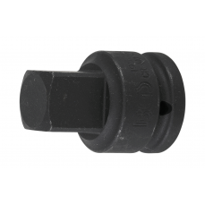 Переходник ударный | внутренний квадрат 20 мм (3/4") - внешний квадрат 25 мм (1") (195)