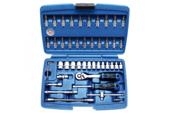 Socket Set | 6.3 mm (1/4") Drive | 46 pcs. (2145)
