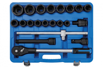 Impact Socket Set | 20 mm (3/4") Drive | 21 pcs. (5258)