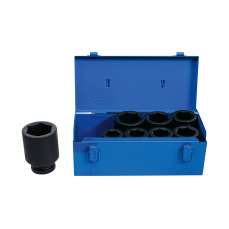 Ударные головки 1 длинныe, 8 шт, 27-50 мм (5500)